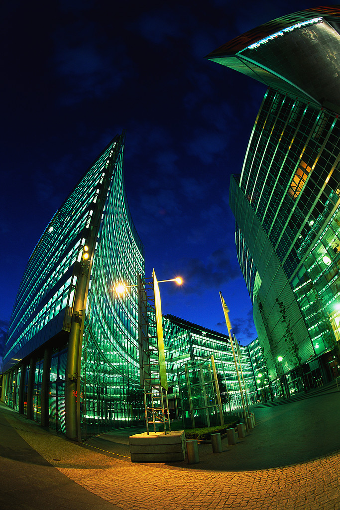 Buildings Surrounding Potsdamer Platz