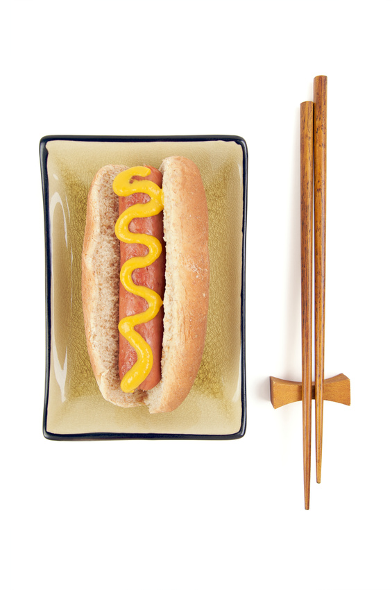 Hot Dog and Chopsticks