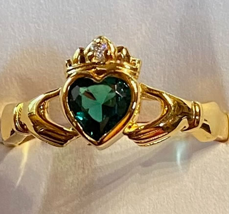 Photo of a Claddagh Ring